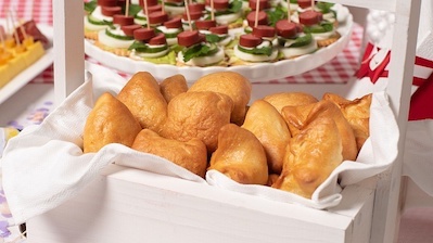 Мини пирожки для фуршета